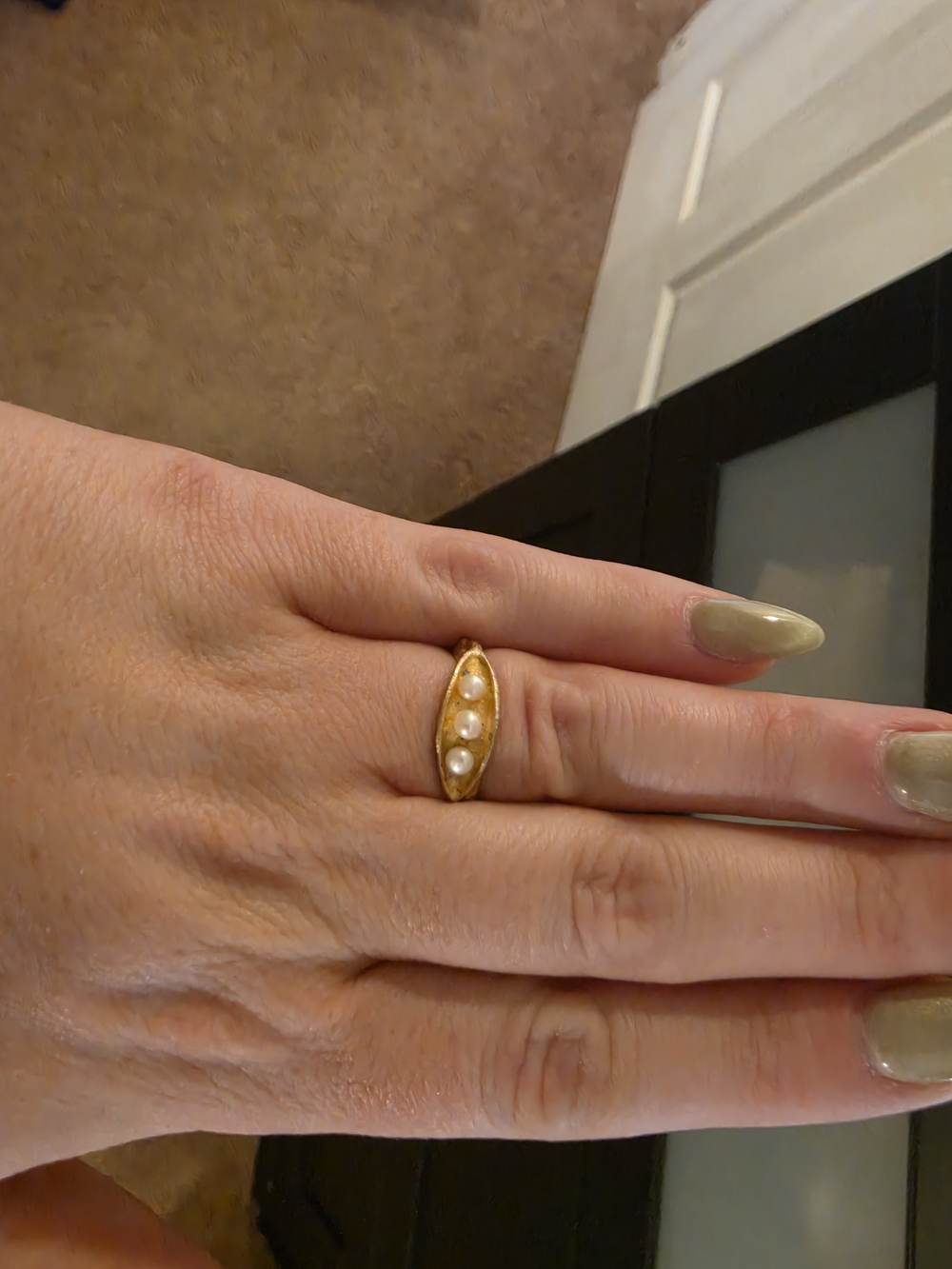 3 Peas In A Pod Cottagecore Ring Michael Michaud